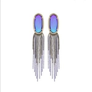 kendra scott amy iridescent drop earrings